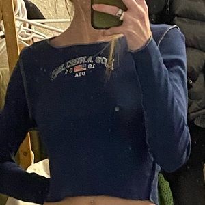 Navy Blue Forever 21 Long Sleeve